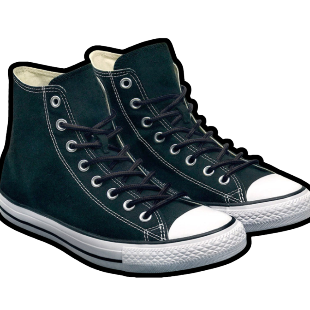 Black Round Shoelaces (2)