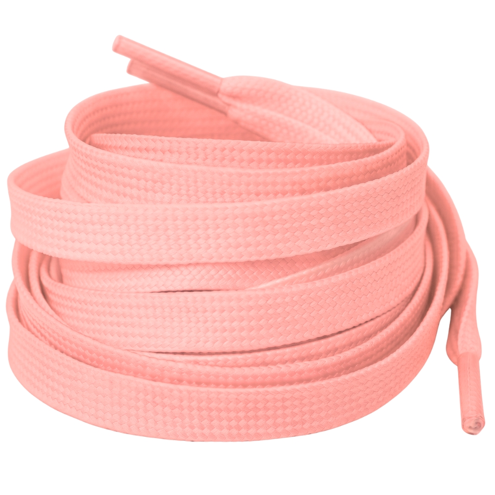 Pastel Pink Glow In the dark shoelaces