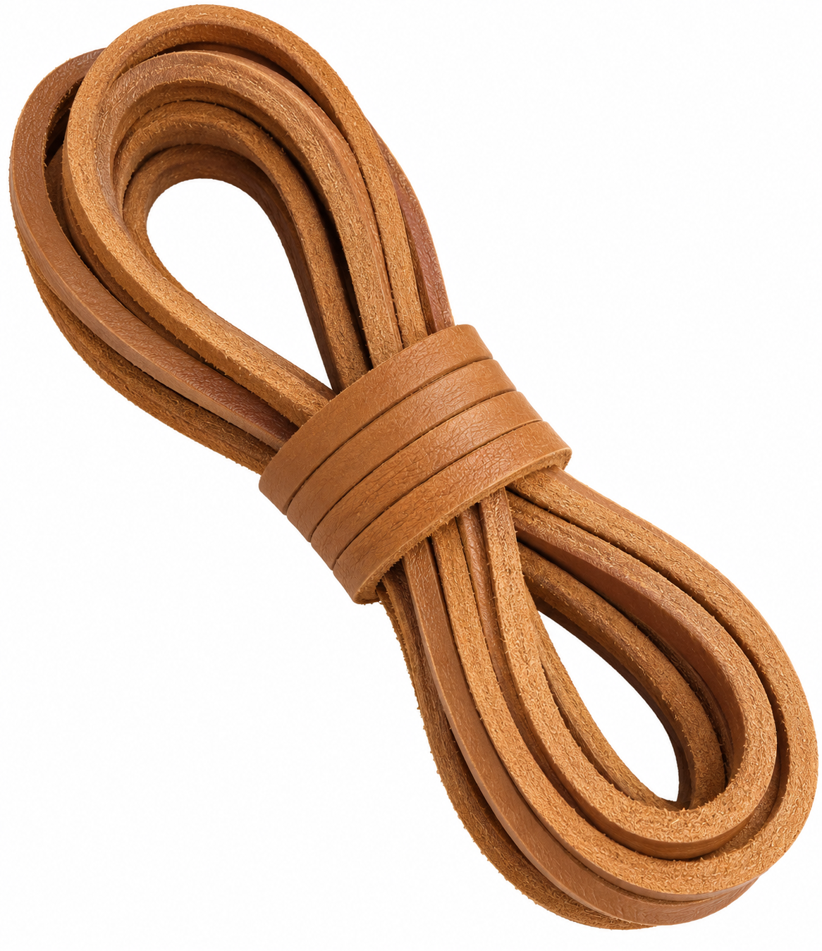 Tan Leather Shoelaces