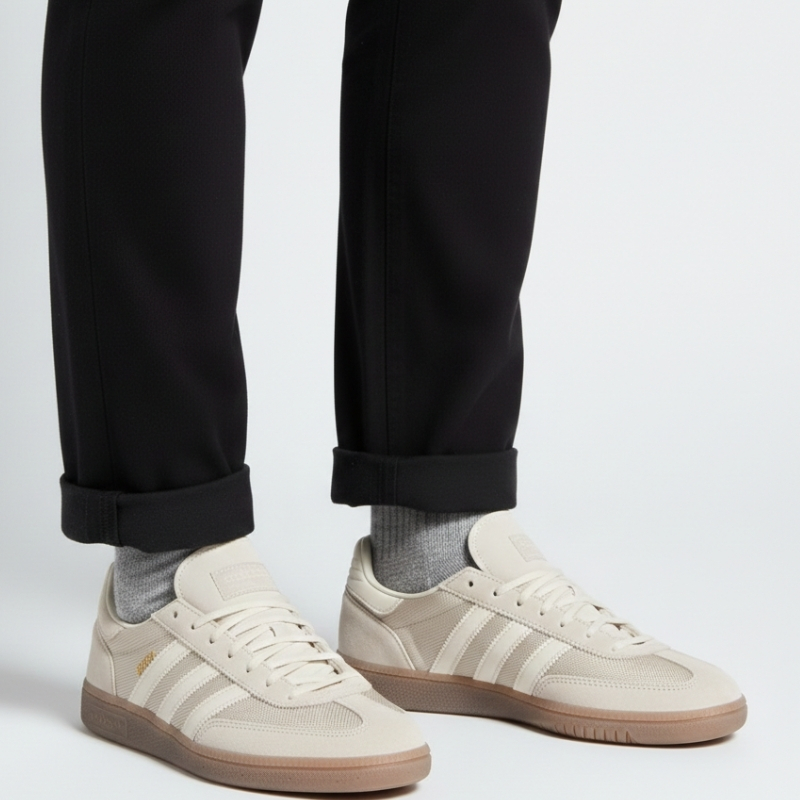 Cream Oval Shoelaces for Adidas specials
