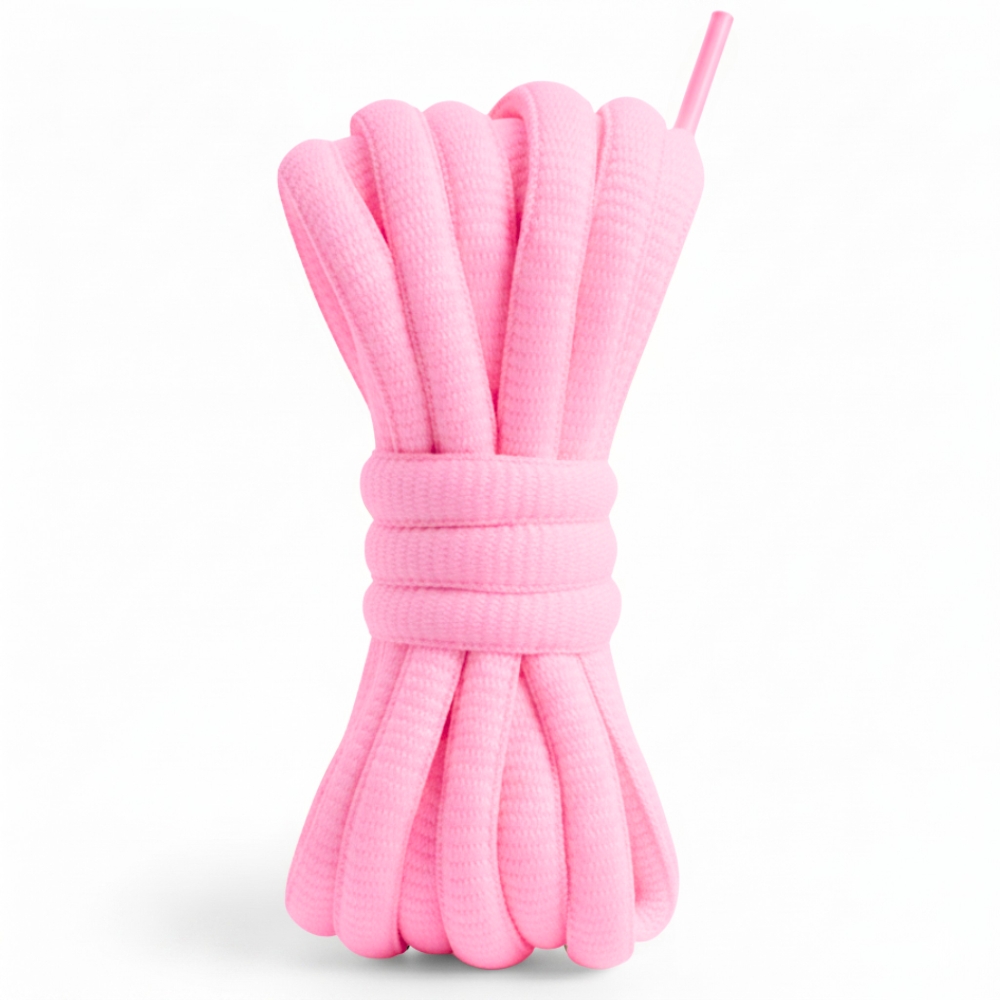 Pink oval Shoelace new